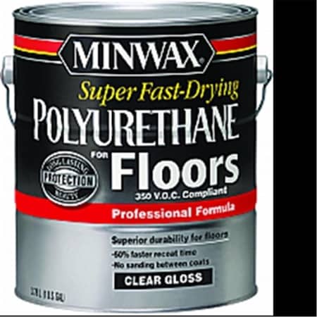 Homepage 13020 1 Gal. Clear Gloss Super Fast Drying Polyurethane - Clear - 1 gal. HO3289705